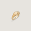 Stainless Steel Blank Round Top Signet Rings Custom Engravable Signet Blank Rings for Men Mens Signet Ring