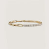 Adjustable Handmade Girls Bracelets Diamond and 925 Silver Stone Wholesale Thin Chain Bracelets