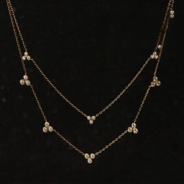 Wholesale High Quality Jewelry Costume 925 Sterling Silver 2025 Trend Snake Chain Necklace for Women