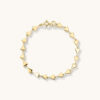 Wholesale Silver Bracelet Chain Gold Plated Beaded Bracelets Trendy & Classic Religious Unisex Jewelry