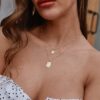 Fine Oval Shape Catholic Miraculous Medal Necklace Trendy 925 Stainless Sterling Silver with Pearl Diamond Zircon Charms
