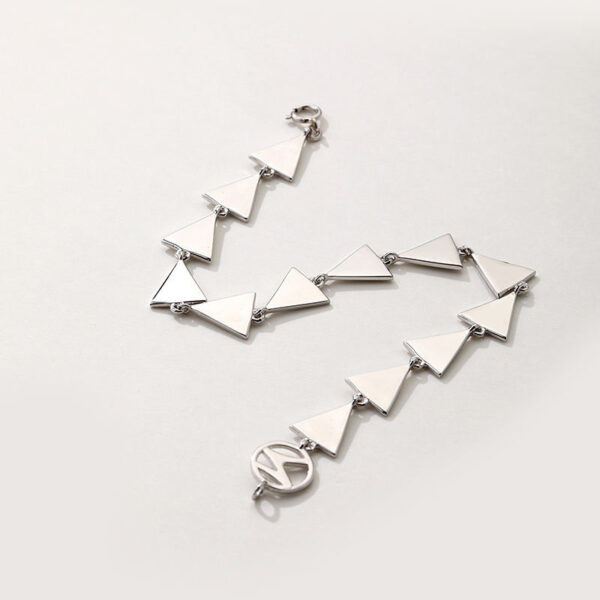 Wholesale 925 Sterling Silver Unisex Bracelets, Chain Gold Plated Silver Bracelet with Charms, Trendy & Classic Religious Jewelry for Gift