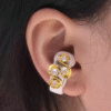 Bose earbuds jewelry flower shaped