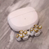 Bose earbuds jewelry flower shaped