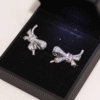 Bose clip on earrings bow design