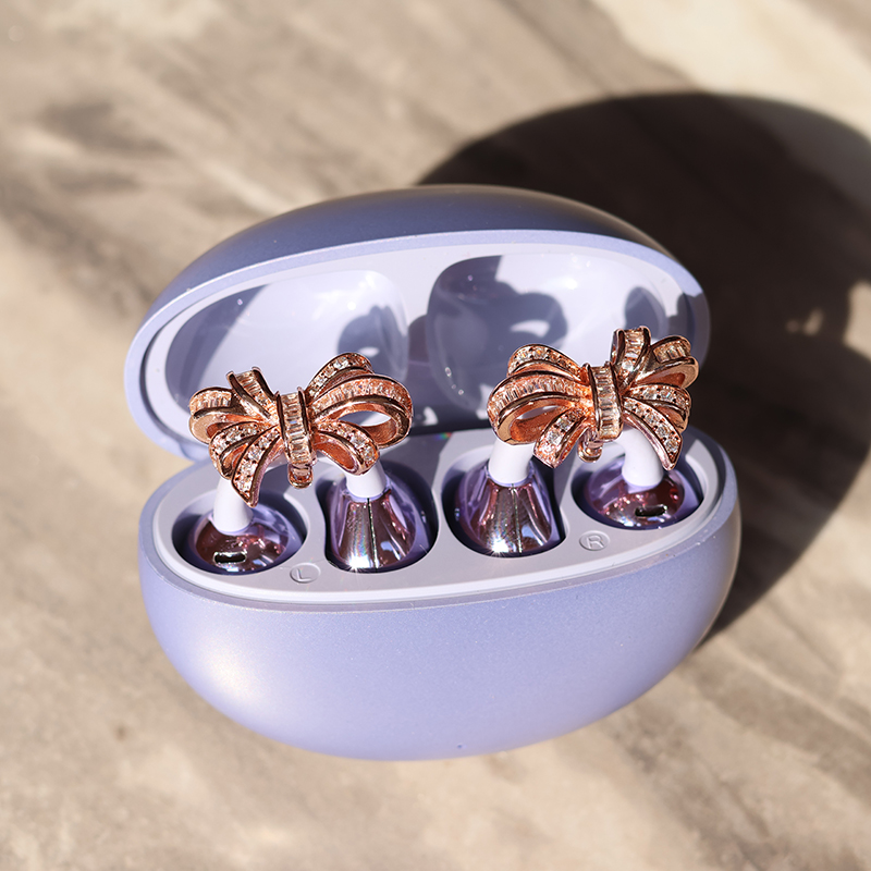 [Majus] 2PCS gorgeous Huawei freeclip earring earbuds , Rhinestone ...