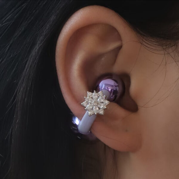 Fine huawei freeclip earbud earrings