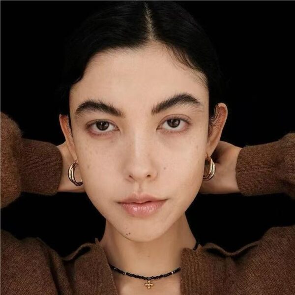 9.2 Large Thin Double Hoop Earrings for Women, Lightweight Hypoallergeni Earrings Trendy, Dainty Huggie Hoop for Women' Jewelry