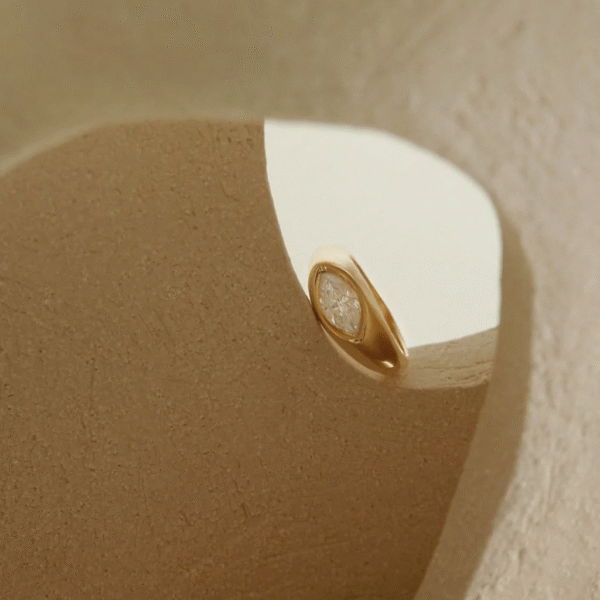 111 Premier Jewelry Manufacture's New Arrival High Quality 14k 18k Gold Vermeil Plated Brass Weddings Engagements Trendy