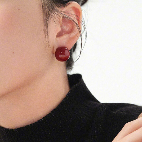 New Arrival Sterling Silver Hoop Earrings Fashion Jewelry with Gold Plating Zircon Stones Wholesale Acrylic Silver Earrings