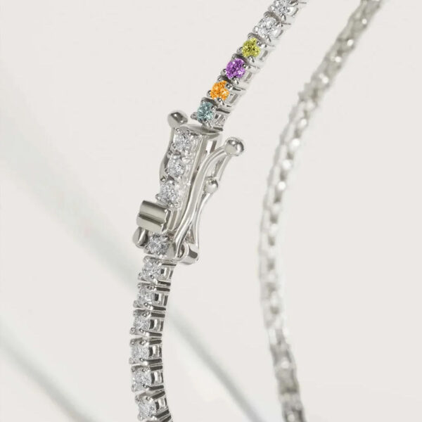 High Quality Fashion Brass Zircon Tennis Chain Hip Hop Choker Style Tennis Necklace for Women