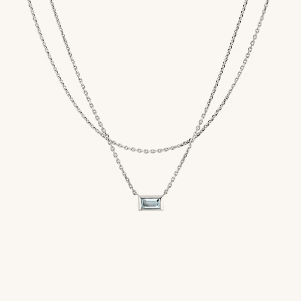 f2 High-End 5A Emerald Zirconia Pendant Gold Plated Brass Necklace Wholesale Jewelry with Zircon As Main Stone for Gift