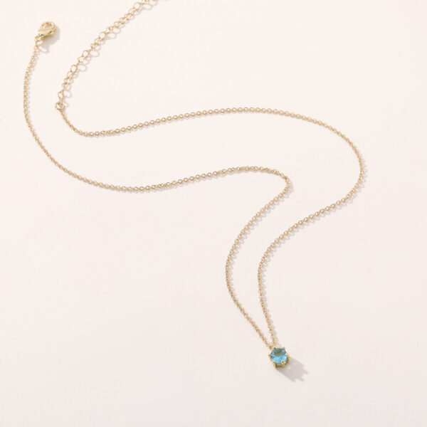 g3 Fashionable Gold Plated Link Chain Choker with 5A Cubic Zircon New Design Waterproof Trendy Style for Weddings