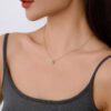 g6 silver necklace chains