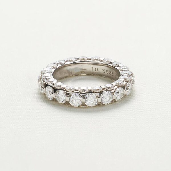 sterling silver engagement rings for women