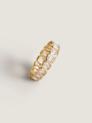 i2 gold dainty rings