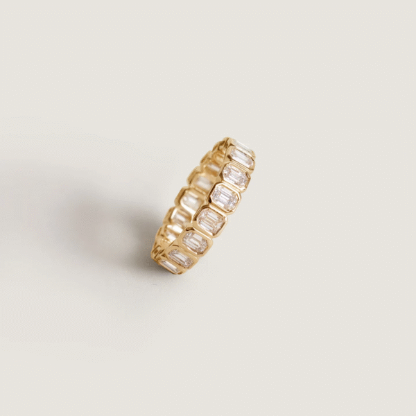 i2 gold dainty rings