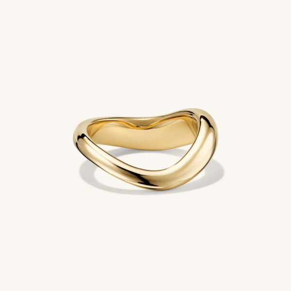 k2 Hot Sales Fine Jewelry Trendy Style Minimalist Chunky Wedding Rings for Women Sterling Silver