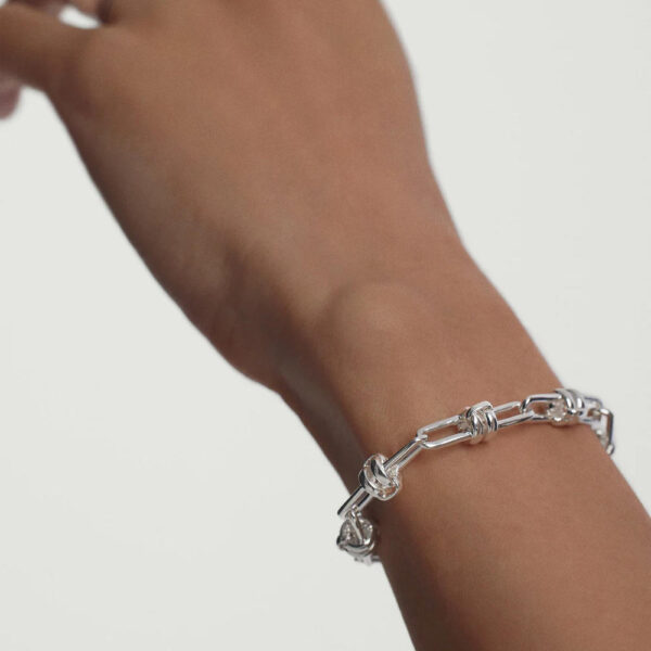 l6 Wholesale Fashion Non Tarnish Bracelet 925 Silver Cuban Chain Gold Plate Jewelry for Women Daily Wear