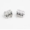 Jewelry Manufacture 925 Sterling Silver Casual Earrings for Women Everyday High Quality Fine Jewelry