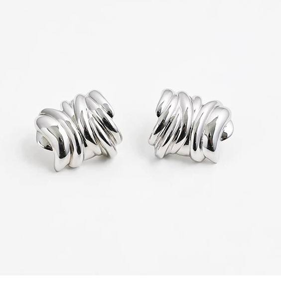 Jewelry Manufacture 925 Sterling Silver Casual Earrings for Women Everyday High Quality Fine Jewelry