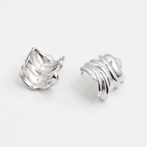 Jewelry Manufacture 925 Sterling Silver Casual Earrings for Women Everyday High Quality Fine Jewelry
