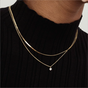 no tarnish gold necklace