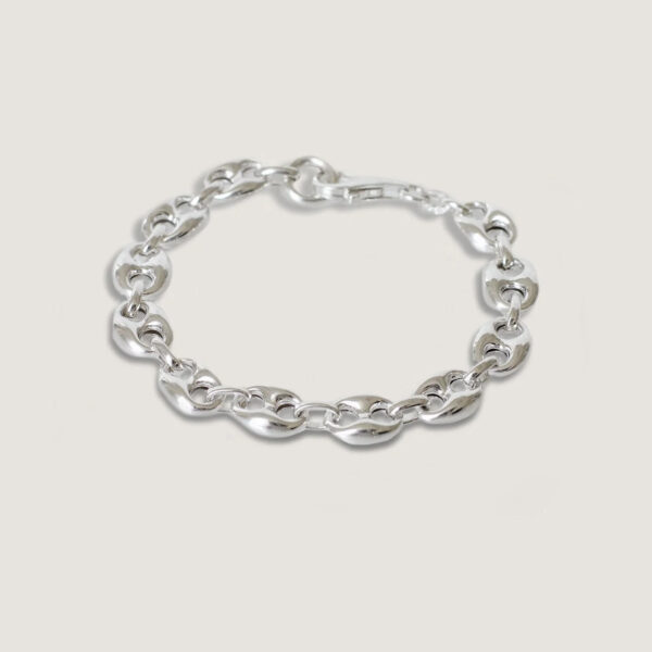 s2 Gold-Plated Cuban Link Bracelet with Zircon New Design 925 Sterling Silver Infinity Bracelet for Gift