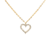 heart necklace for women