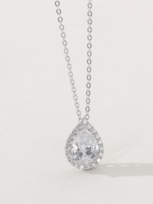 silver necklace chain for women