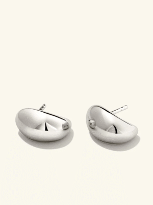 v4 Chunky Gold Planted 925 Silver Hoop Earrings for Women Waterproof Hot Sale Fashion Non Tarnish Vintage Jewelry