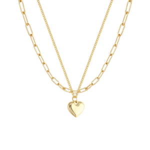 gold plated chain for women