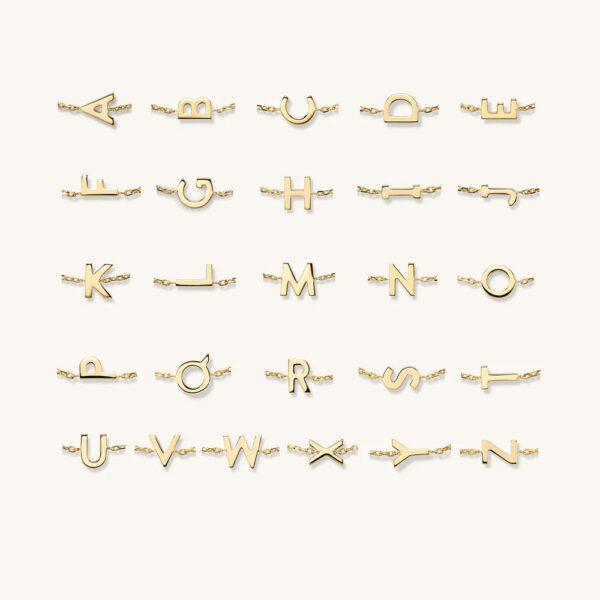 Customizable 925 Sterling Silver Gold Bangles for Women, Initial Bracelets for Women With 5A Cubic Zircon