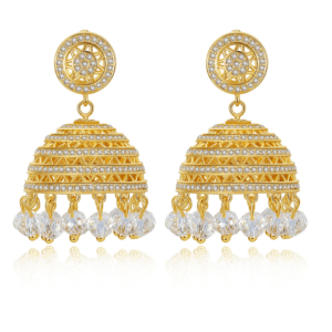 chunky gold earrings
