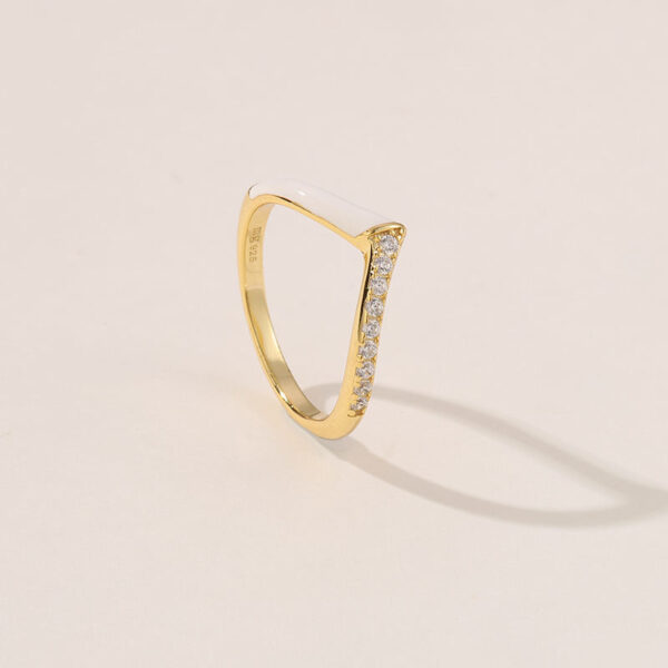 High Quality Minimalist Promise Rings, Gold-Plated Brass Ring for Women, Daily Wear Fashion Jewelry for Girls