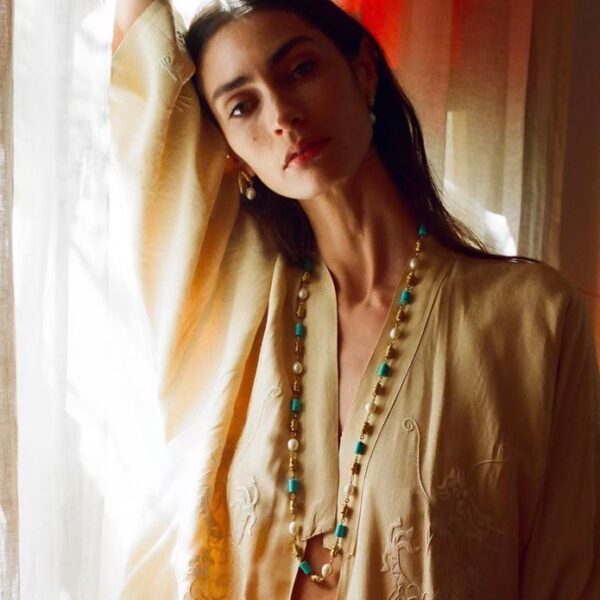 ladies gold necklace