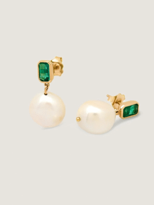 Big Pearl Earrings
