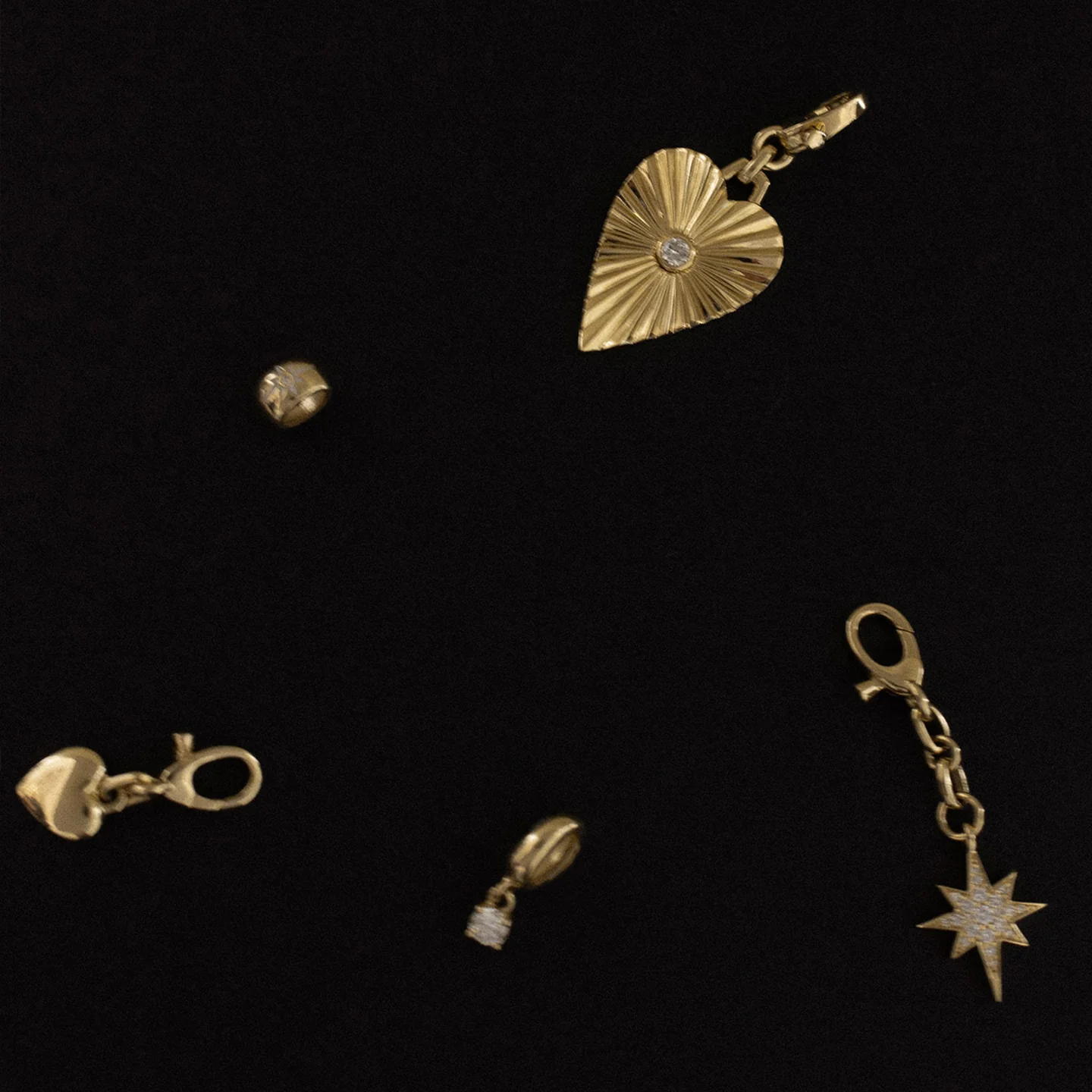 Wholesale Adjustable Brass Necklaces for Women, Gold Pendant Star Cubic Zircon Pendant, Dainty Layered Gold Necklace Set