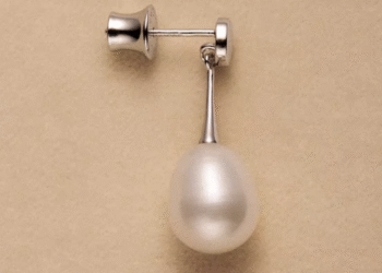 Wholesale Fashion Minimalist Flat Back Earrings, Silver Plated Hypoallergenic pearl earrings, Stud Earring Elegant Jewelry for Women