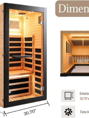 1 Person Infrared Sauna