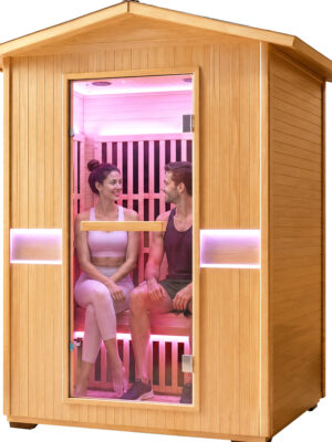 Outdoor Infrared Sauna for 2 Person