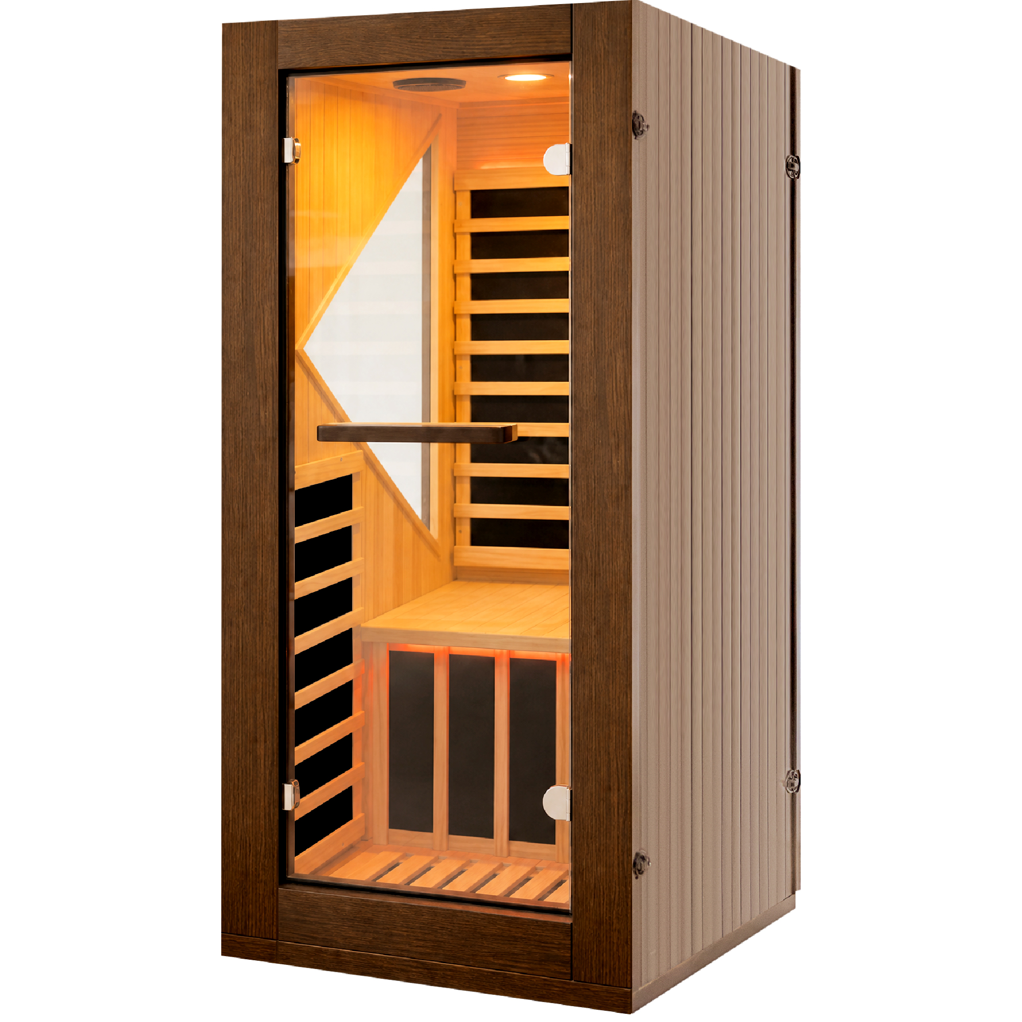 1 person far infrared sauna wooden cabin product view