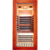 主图 (8) Infrared Sauna for 1 Person Home Use, 1020W 110V Indoor Sauna with 7 Epoxy Heating Panels, African Okoume Wood, Bluetooth Speaker, Colorful Therapy Lighting & Glass Door for Relaxation