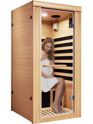 1020W 1 Person Far Infrared Sauna