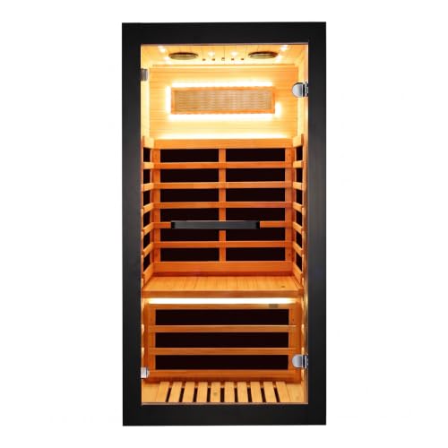 one person infrared sauna – product detail view 2
