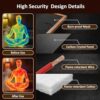 Version 1.0.0 1 person 1800W infrared sauna B0GWM8BNS7 detail view 7