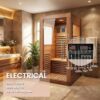 1 person 1350W infrared sauna B0GV7DGBLK detail view 4