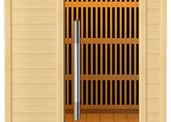 Single Person Infrared Sauna – 1800W Wooden Sauna