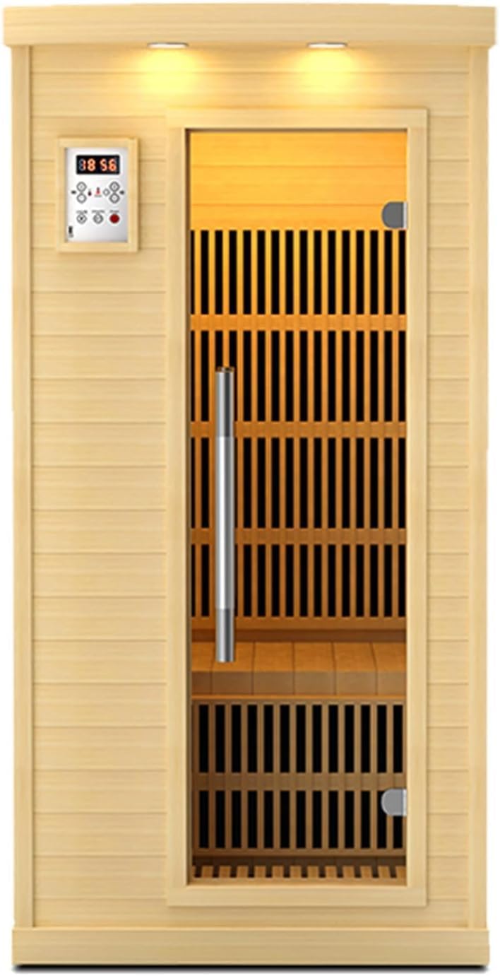 single person infrared sauna wooden cabin product view