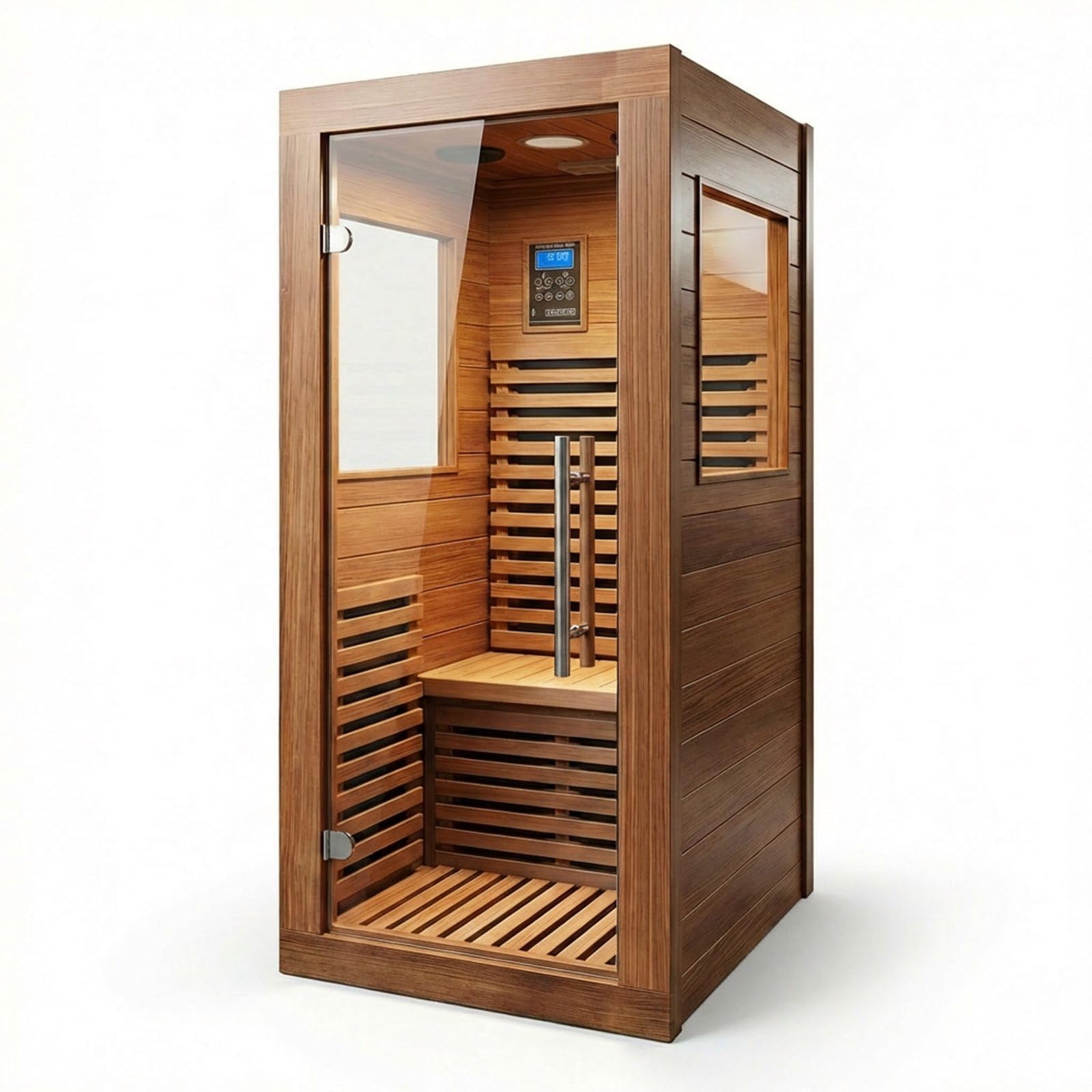 small infrared sauna wooden cabin product view